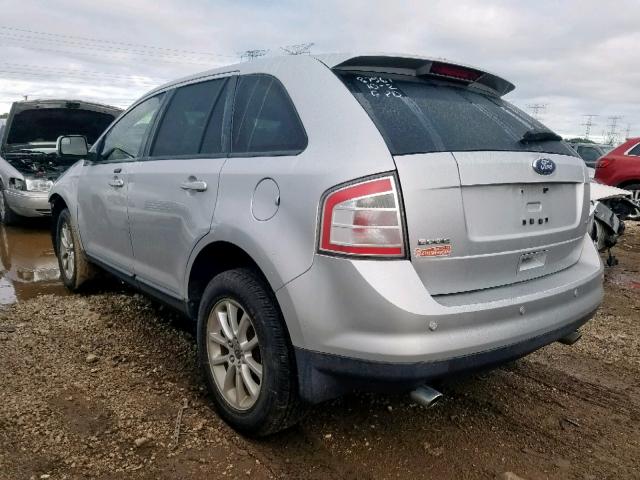 2FMDK3JC4ABB23933 - 2010 FORD EDGE SEL SILVER photo 3