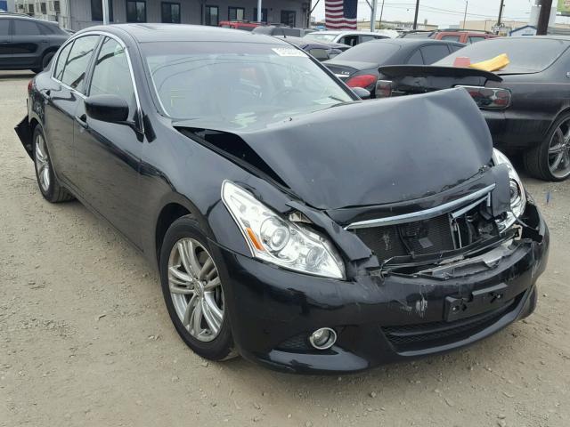 JN1CV6APXDM724213 - 2013 INFINITI G37 BASE BLACK photo 1