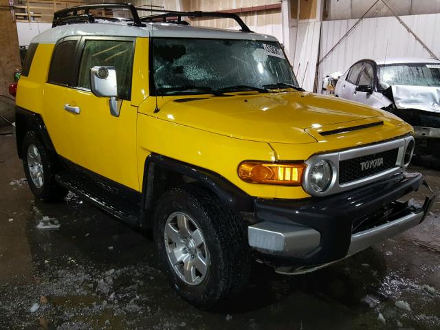 JTEBU11F670016800 - 2007 TOYOTA FJ CRUISER YELLOW photo 1