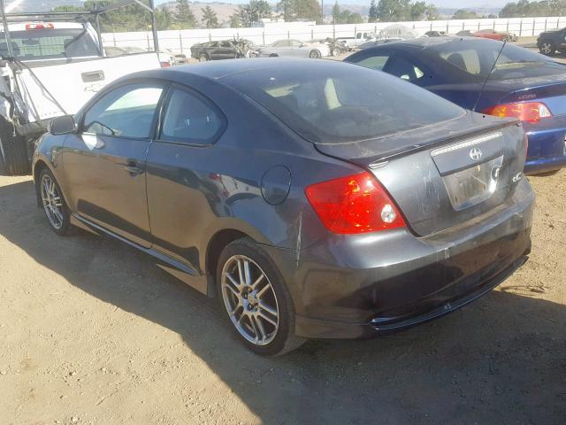JTKDE177050011818 - 2005 TOYOTA SCION TC Graphite photo 3