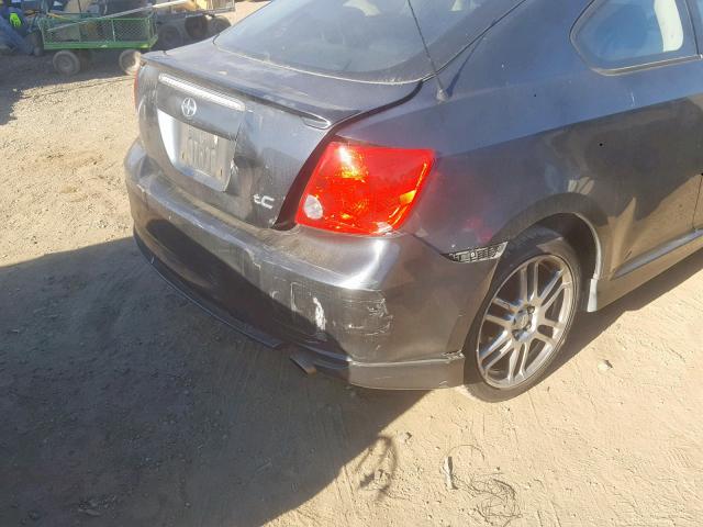 JTKDE177050011818 - 2005 TOYOTA SCION TC Graphite photo 9