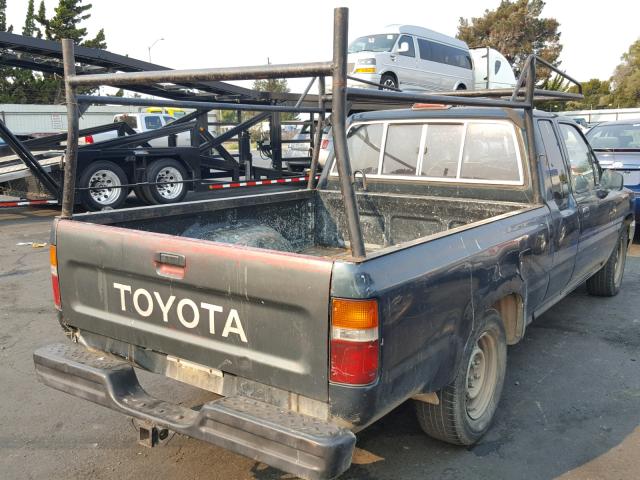 JT4RN93P4R5091487 - 1994 TOYOTA PICKUP 1/2 GREEN photo 4