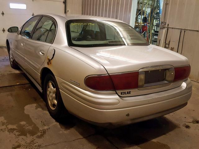 1G4HR54KX1U297317 - 2001 BUICK LESABRE LI SILVER photo 3