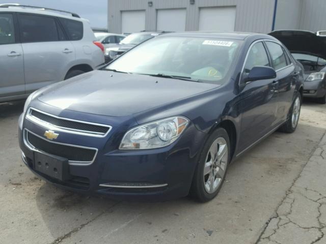 1G1ZC5EB6AF219977 - 2010 CHEVROLET MALIBU 1LT BLUE photo 2