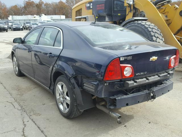 1G1ZC5EB6AF219977 - 2010 CHEVROLET MALIBU 1LT BLUE photo 3