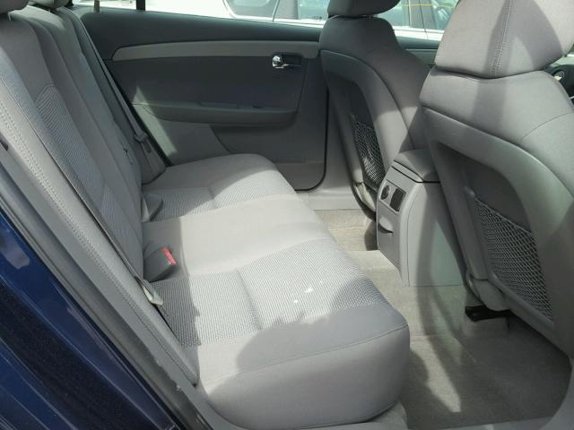 1G1ZC5EB6AF219977 - 2010 CHEVROLET MALIBU 1LT BLUE photo 6