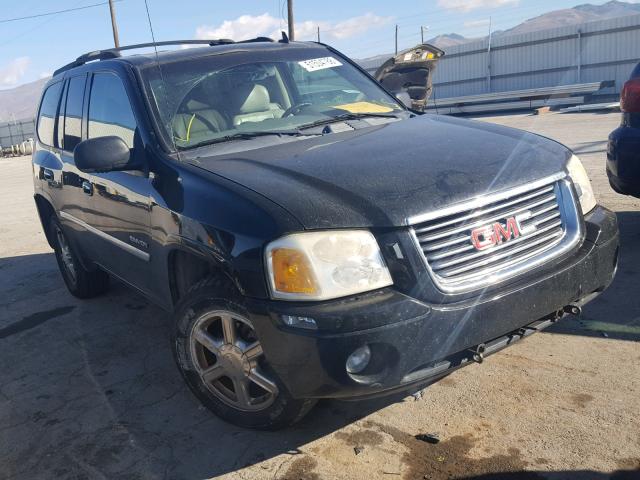 1GKDT13S262309708 - 2006 GMC ENVOY BLACK photo 1