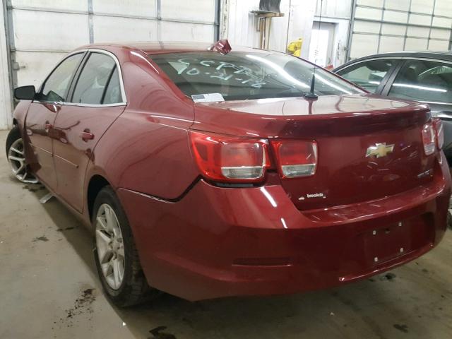 1G11C5SL6EF163832 - 2014 CHEVROLET MALIBU 1LT RED photo 3