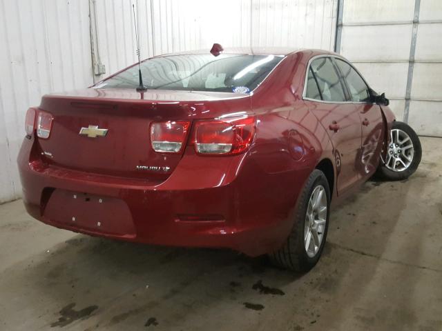 1G11C5SL6EF163832 - 2014 CHEVROLET MALIBU 1LT RED photo 4