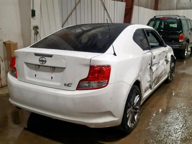 JTKJF5C75D3056652 - 2013 TOYOTA SCION TC თეთრი ფოტო 4
