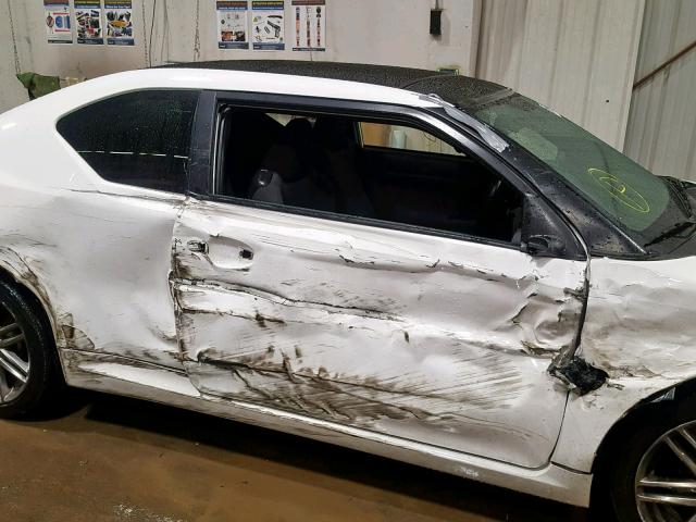 JTKJF5C75D3056652 - 2013 TOYOTA SCION TC თეთრი ფოტო 9