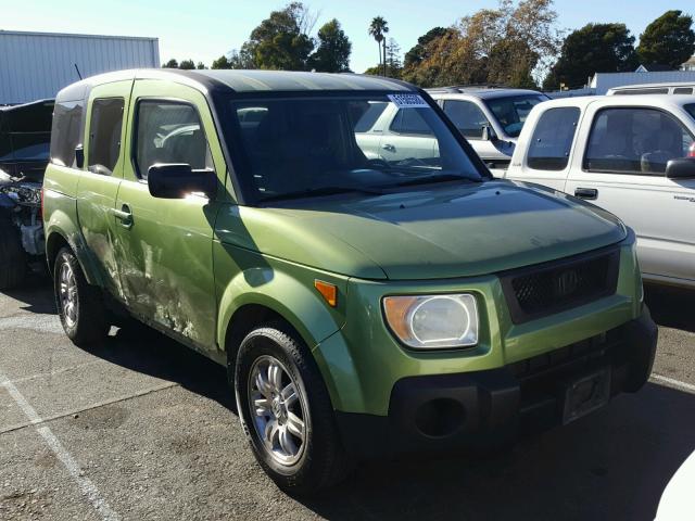 5J6YH18786L016306 - 2006 HONDA ELEMENT EX GREEN photo 1