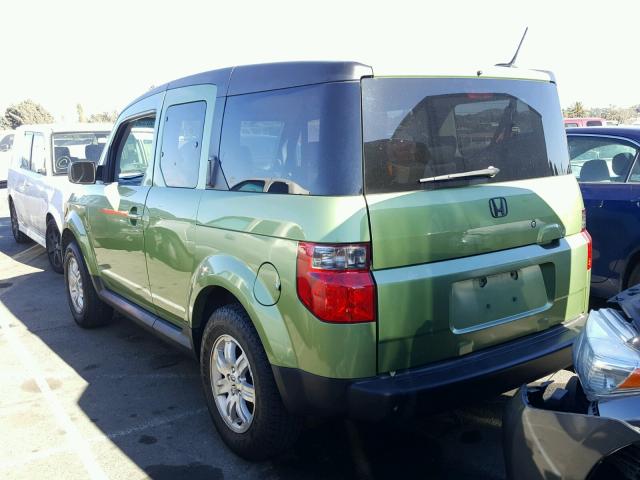 5J6YH18786L016306 - 2006 HONDA ELEMENT EX GREEN photo 3