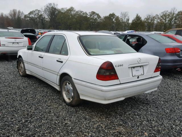 WDBHA29G9XA678115 - 1999 MERCEDES-BENZ C 280 WHITE photo 3