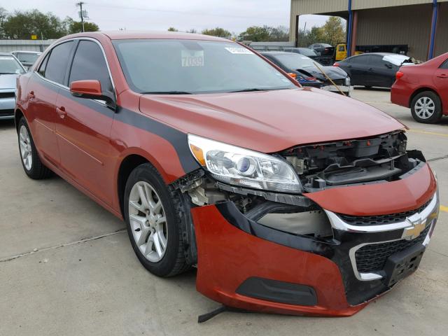 1G11C5SL6FF309762 - 2015 CHEVROLET MALIBU 1LT ORANGE photo 1