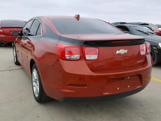 1G11C5SL6FF309762 - 2015 CHEVROLET MALIBU 1LT ORANGE photo 3