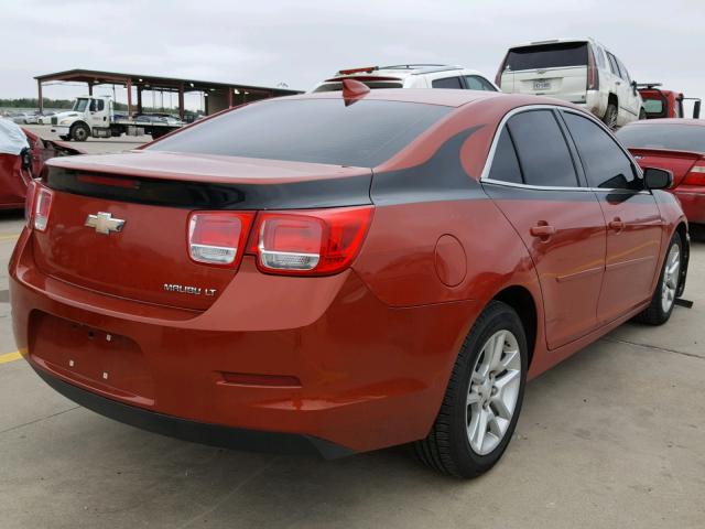 1G11C5SL6FF309762 - 2015 CHEVROLET MALIBU 1LT ORANGE photo 4