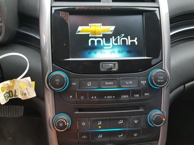 1G11C5SL6FF309762 - 2015 CHEVROLET MALIBU 1LT ORANGE photo 9