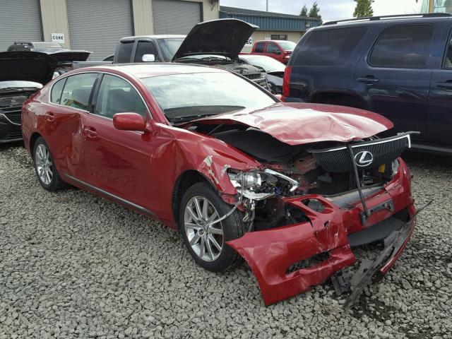 JTHCH96S560002868 - 2006 LEXUS GS GENERAT RED photo 1