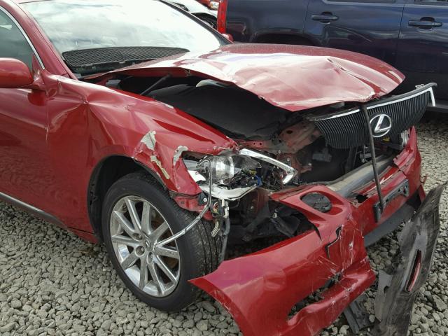 JTHCH96S560002868 - 2006 LEXUS GS GENERAT RED photo 9