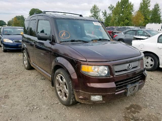 5J6YH18917L010396 - 2007 HONDA ELEMENT SC BROWN photo 1