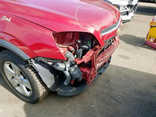 3GNAL1EK5DS577723 - 2013 CHEVROLET CAPTIVA LS 红色 照片 9