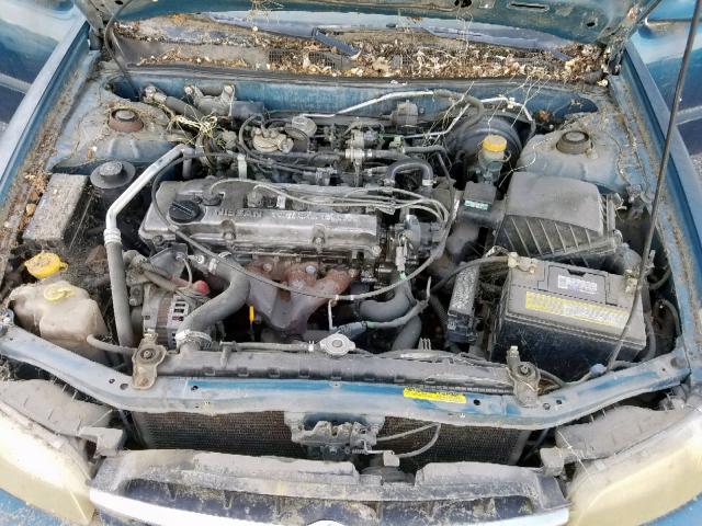 1N4DL01D9WC210782 - 1998 NISSAN ALTIMA XE BLUE photo 7