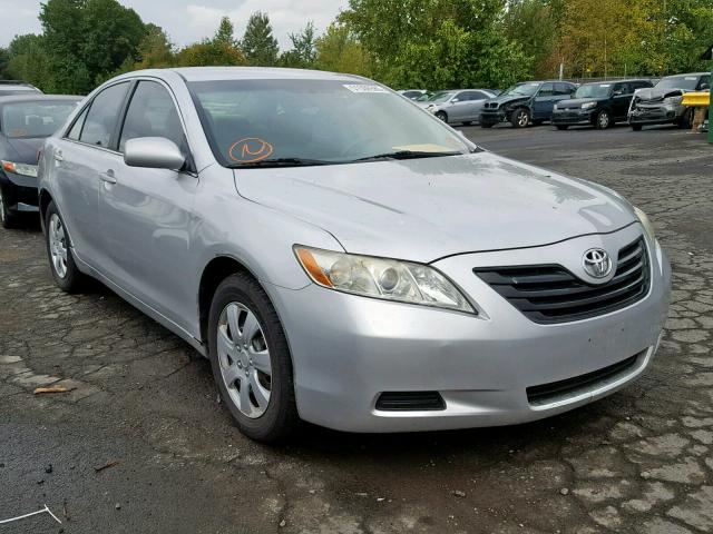 4T4BE46KX8R018571 - 2008 TOYOTA CAMRY CE SILVER photo 1