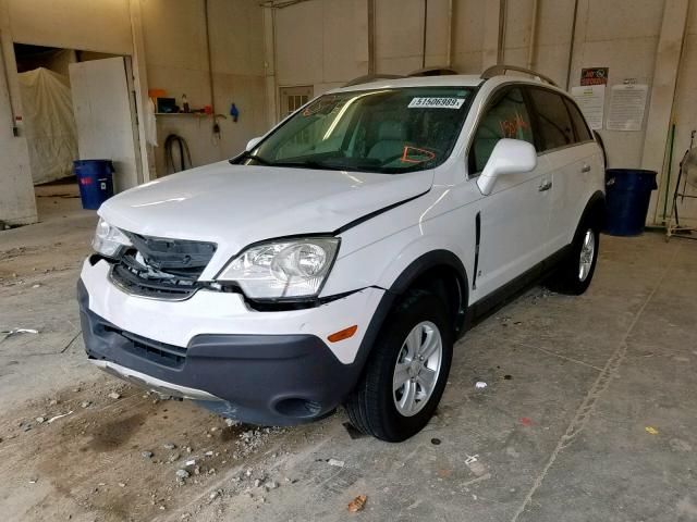 3GSCL33P38S651405 - 2008 SATURN VUE XE WHITE photo 2