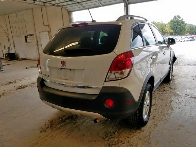 3GSCL33P38S651405 - 2008 SATURN VUE XE WHITE photo 4