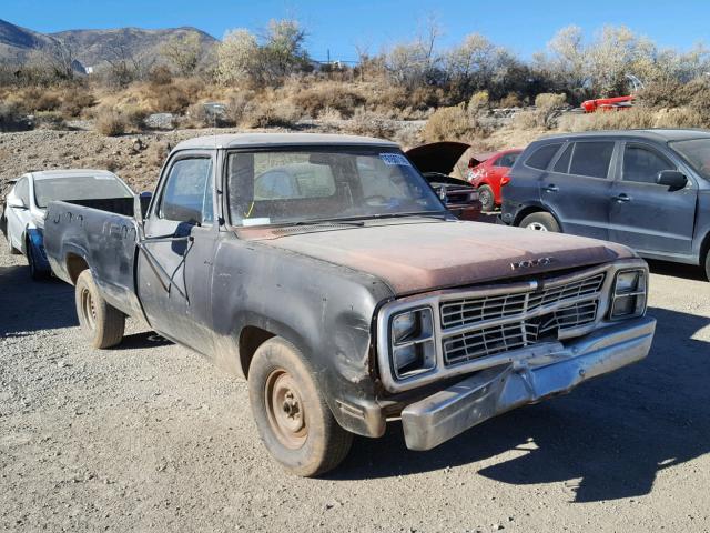 D14JT9S106304 - 1979 DODGE D SERIES GRAY photo 1