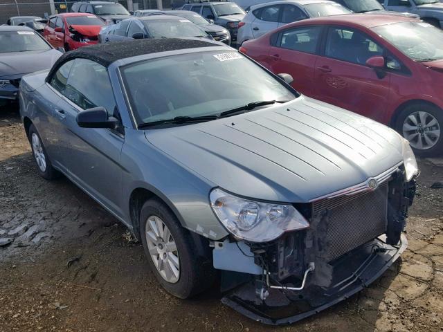 1C3LC45B59N515375 - 2009 CHRYSLER SEBRING LX SILVER photo 1