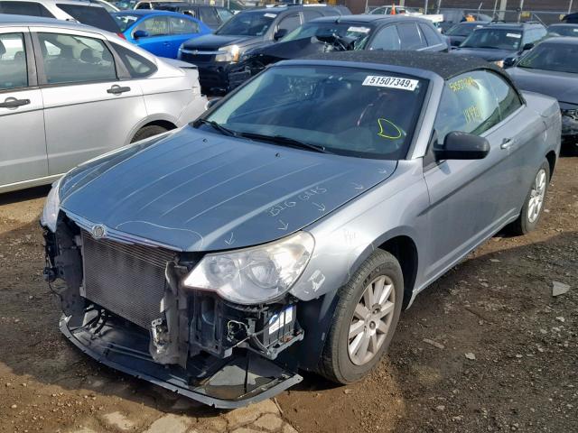 1C3LC45B59N515375 - 2009 CHRYSLER SEBRING LX SILVER photo 2