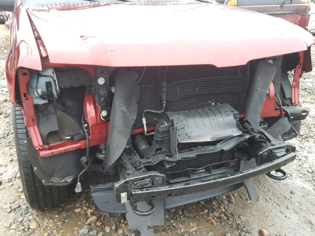 5LMJJ2JT6FEJ07578 - 2015 LINCOLN NAVIGATOR 红色 照片 9