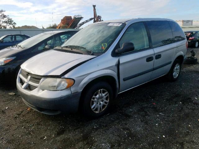 1D4GP25B86B528787 - 2006 DODGE CARAVAN SE GRAY photo 2