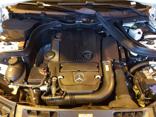 WDDGJ4HB6EG270072 - 2014 MERCEDES-BENZ C 250 WHITE photo 7