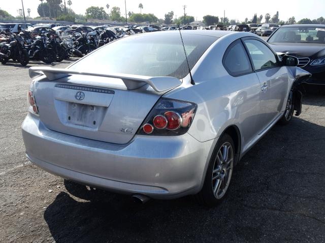JTKDE3B74A0315828 - 2010 TOYOTA SCION TC 银色 照片 4