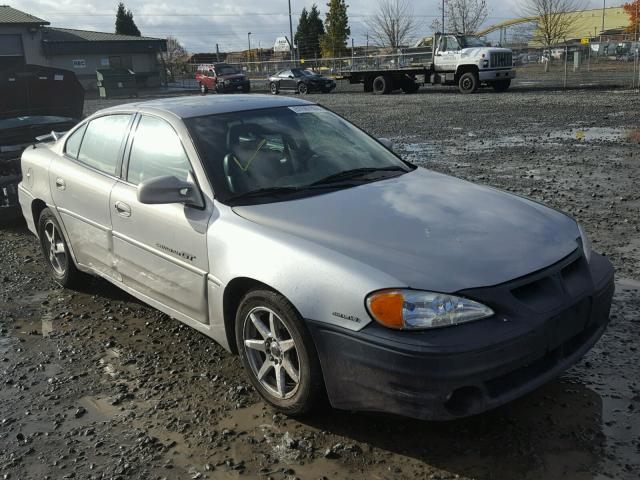 1G2NV52E2YC549274 - 2000 PONTIAC GRAND AM G SILVER photo 1