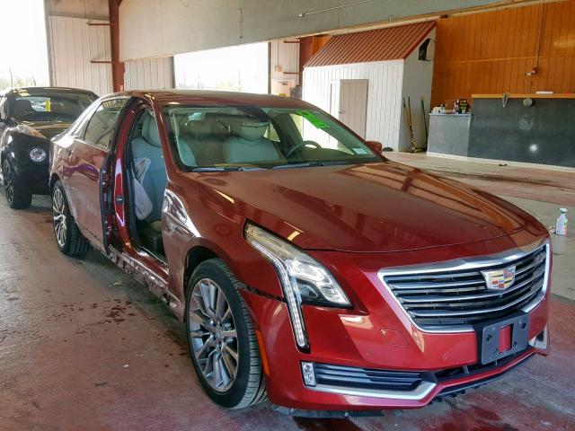 1G6KF5RS5JU113870 - 2018 CADILLAC CT6 PREMIU RED photo 1