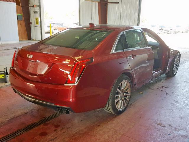 1G6KF5RS5JU113870 - 2018 CADILLAC CT6 PREMIU RED photo 4