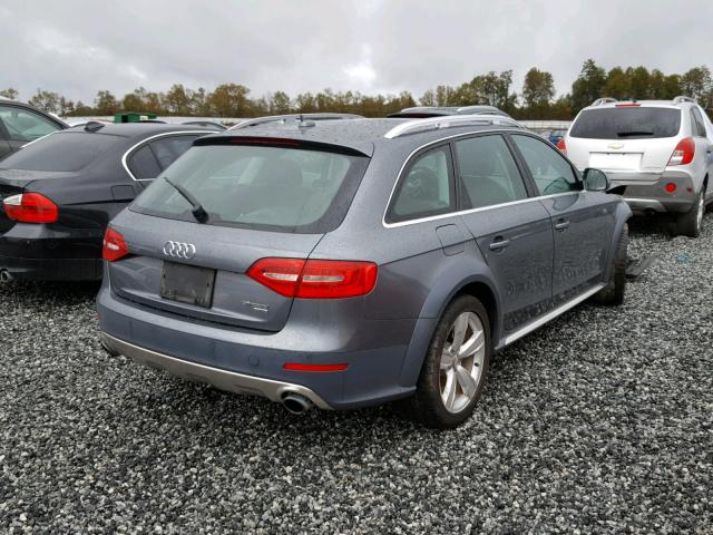 WA1UFAFL7DA049164 - 2013 AUDI A4 ALLROAD GRAY photo 4