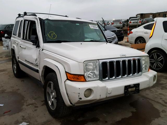 1J8HH48K39C529570 - 2009 JEEP COMMANDER WHITE photo 1