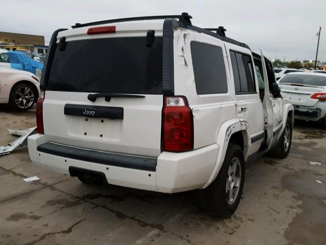 1J8HH48K39C529570 - 2009 JEEP COMMANDER WHITE photo 4