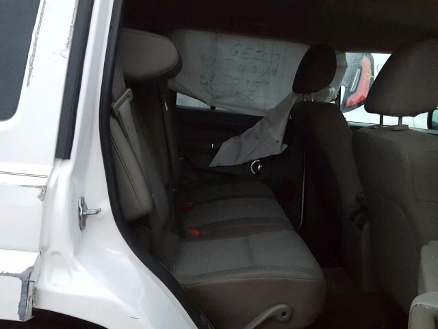 1J8HH48K39C529570 - 2009 JEEP COMMANDER WHITE photo 6