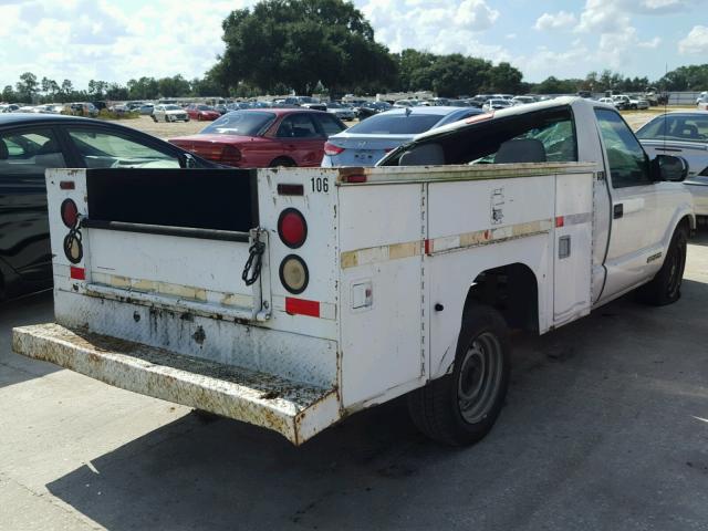 1GTCS14X8XK506467 - 1999 GMC SONOMA WHITE photo 4