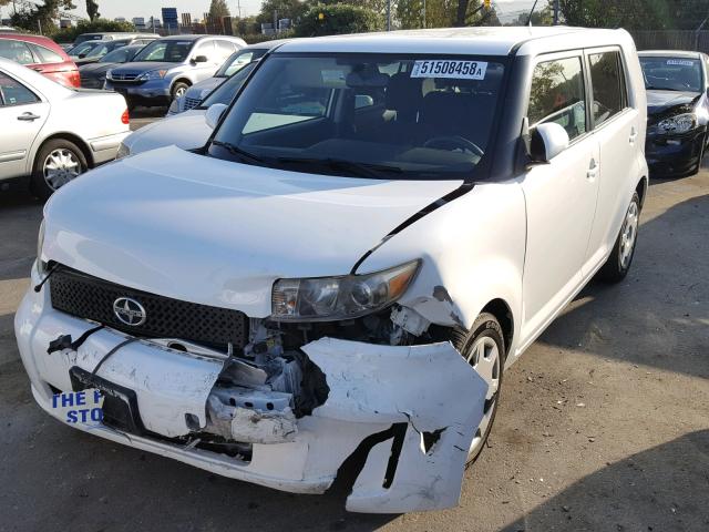 JTLKE50E891083241 - 2009 TOYOTA SCION XB Ақ фото 2