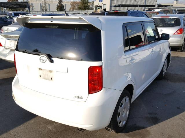 JTLKE50E891083241 - 2009 TOYOTA SCION XB Ақ фото 4