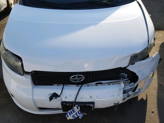 JTLKE50E891083241 - 2009 TOYOTA SCION XB Ақ фото 7
