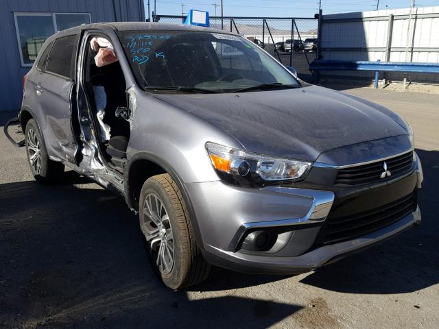 JA4AP3AU6HZ047537 - 2017 MITSUBISHI OUTLANDER GRAY photo 1