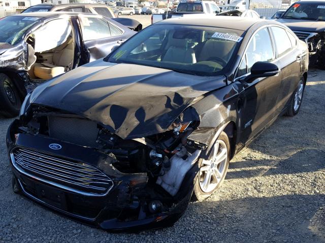 3FA6P0SU9GR329611 - 2016 FORD FUSION TIT BLACK photo 2